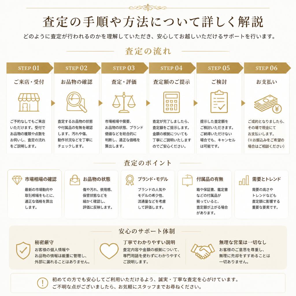 5. 査定の流れと方法