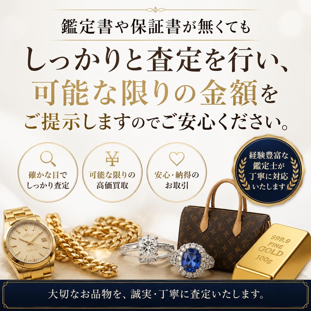 付属品がなくてもOK！