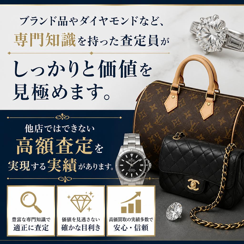 ブランド品の専門査定
