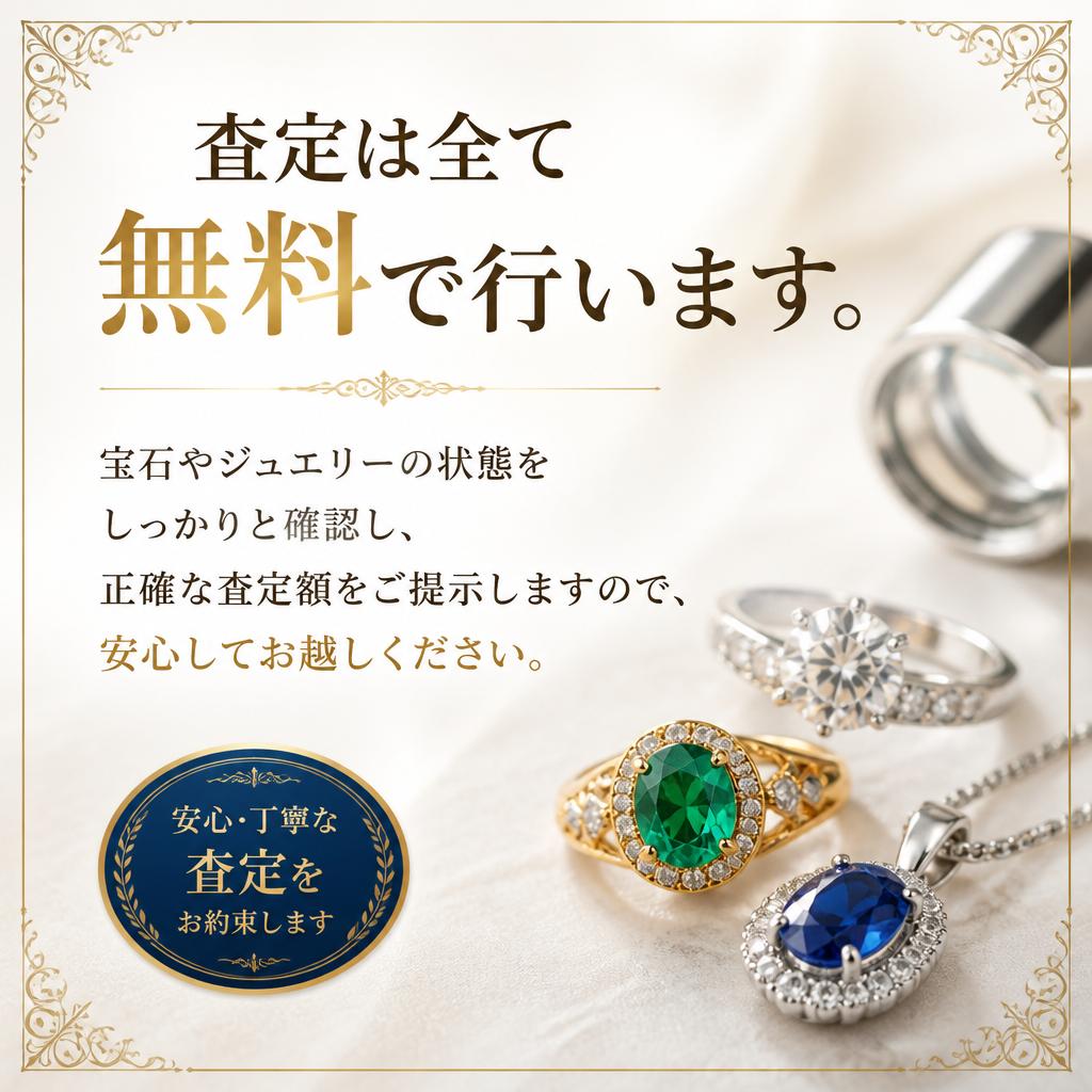 2. 無料査定で安心！