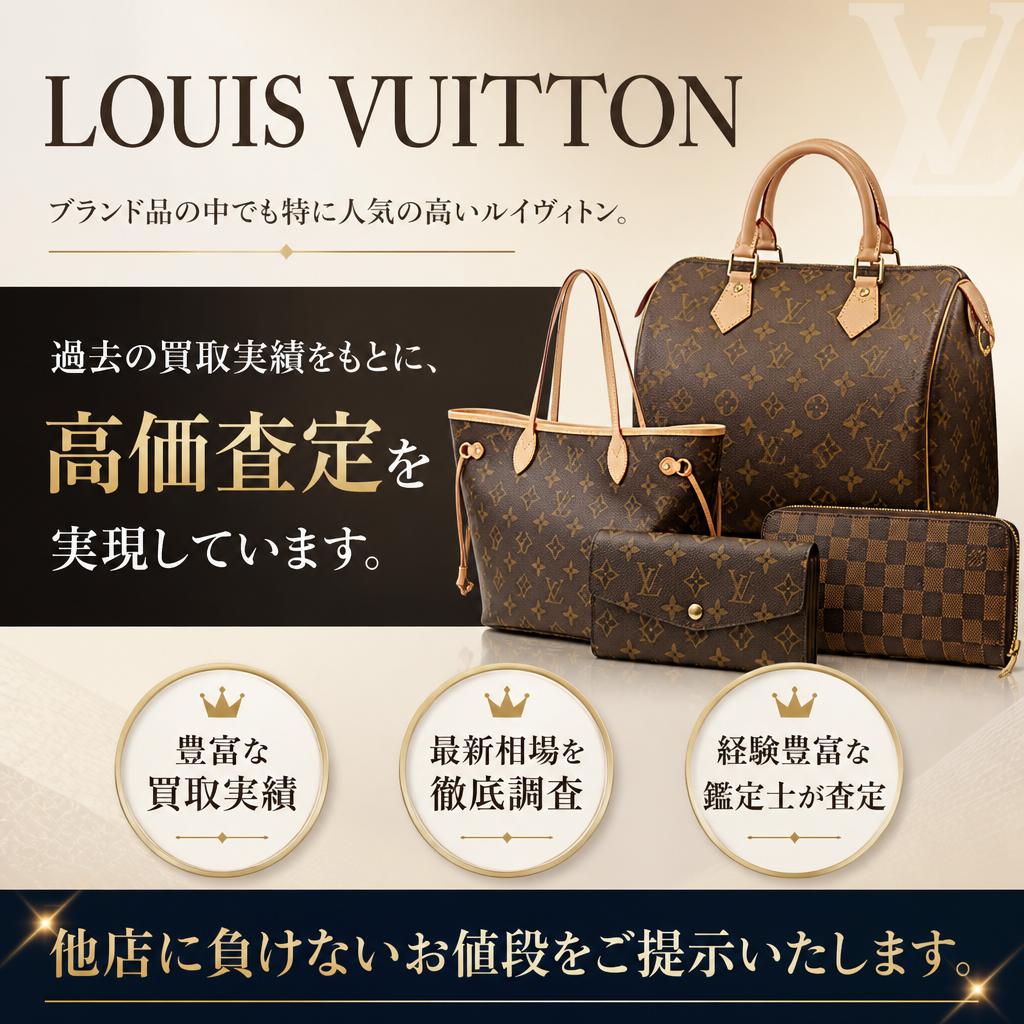 ルイヴィトンの高価買取実績
