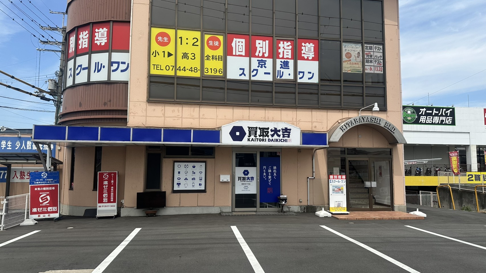 お店のアクセスと駐車場情報