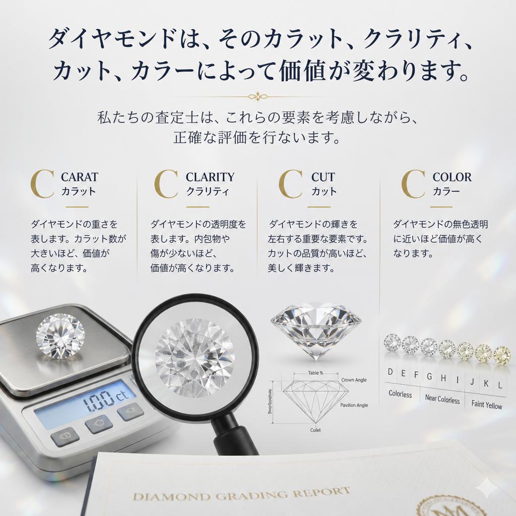 4. ダイヤモンドを適正に評価する理由