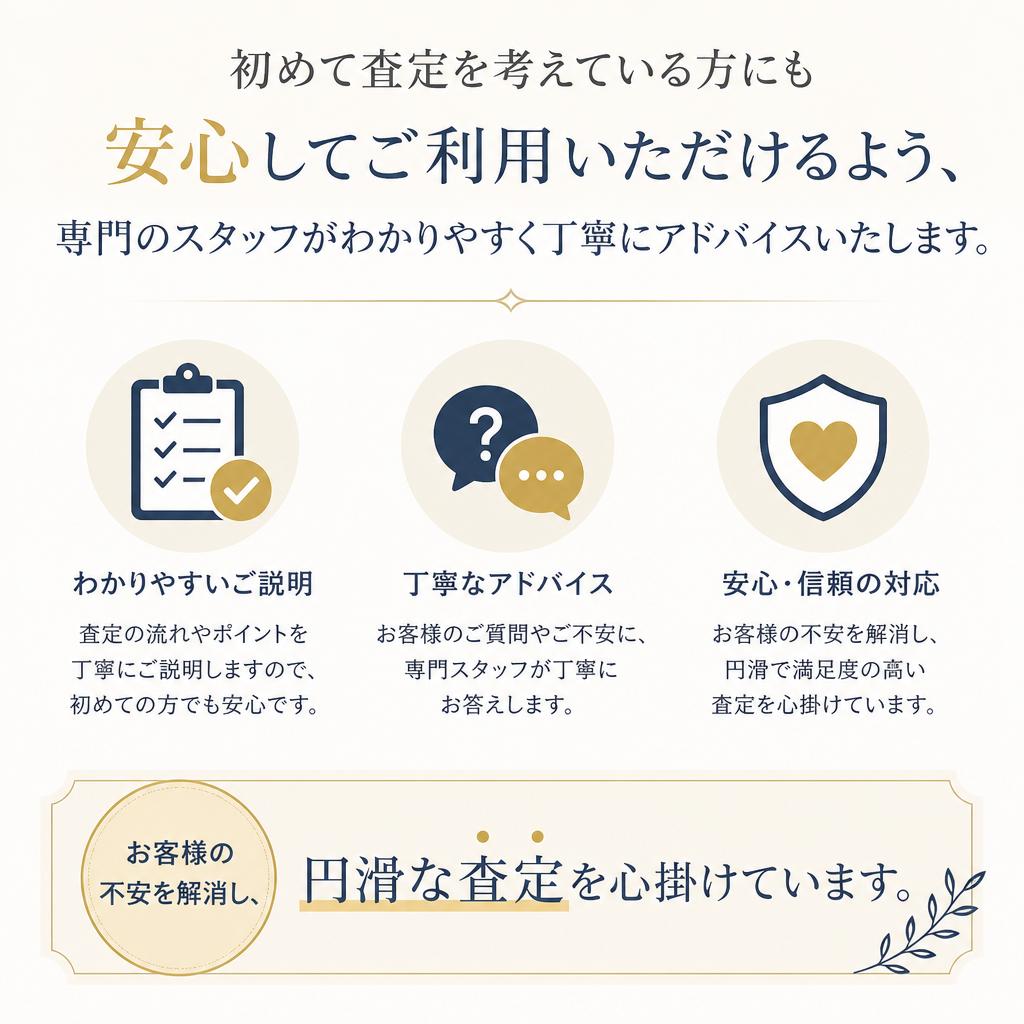 初めての方でも安心