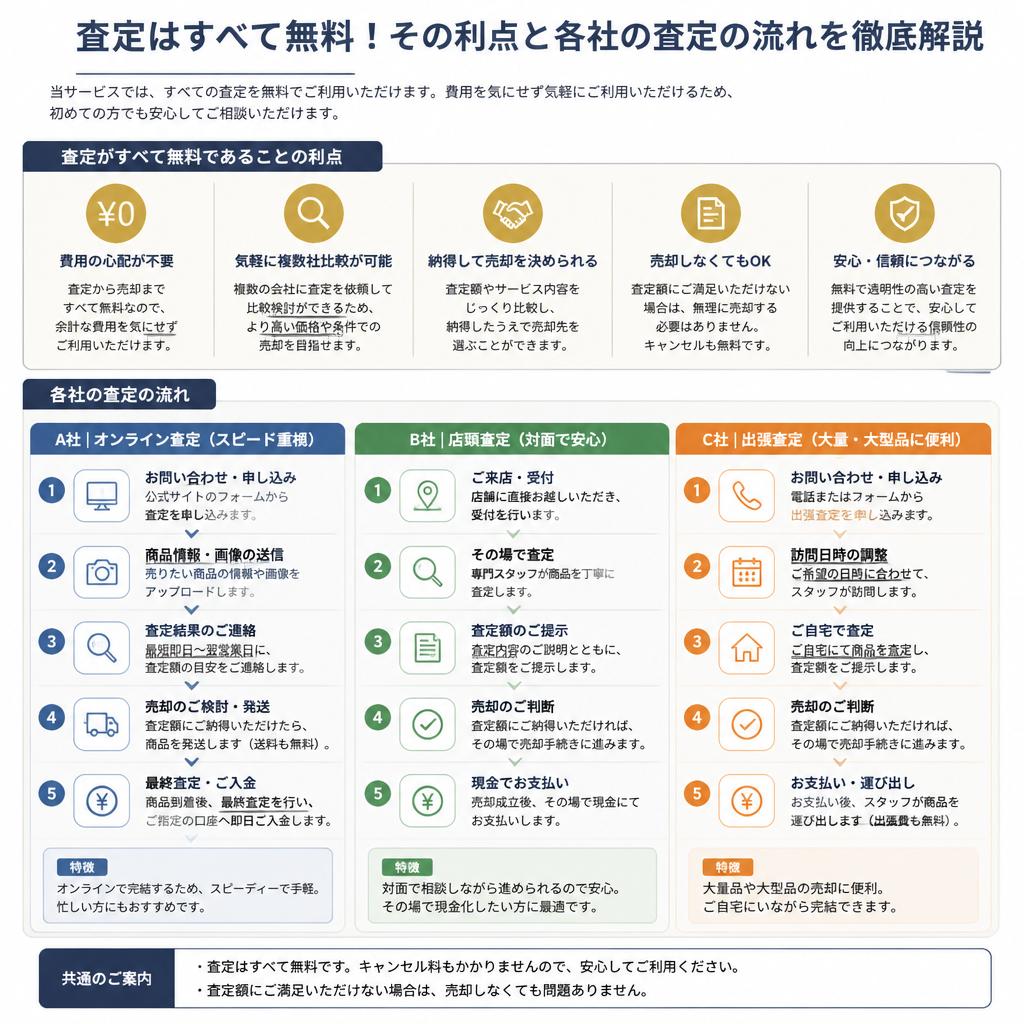 査定の無料対応の実態