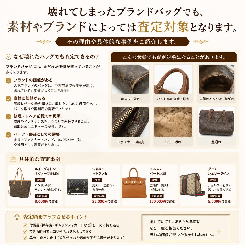 5. 壊れたバッグも高評価！？