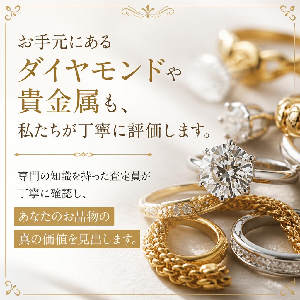 ダイヤモンド・ジュエリーの価値を見極める