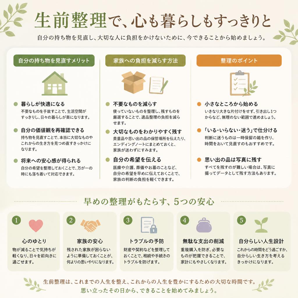 生前整理の重要性