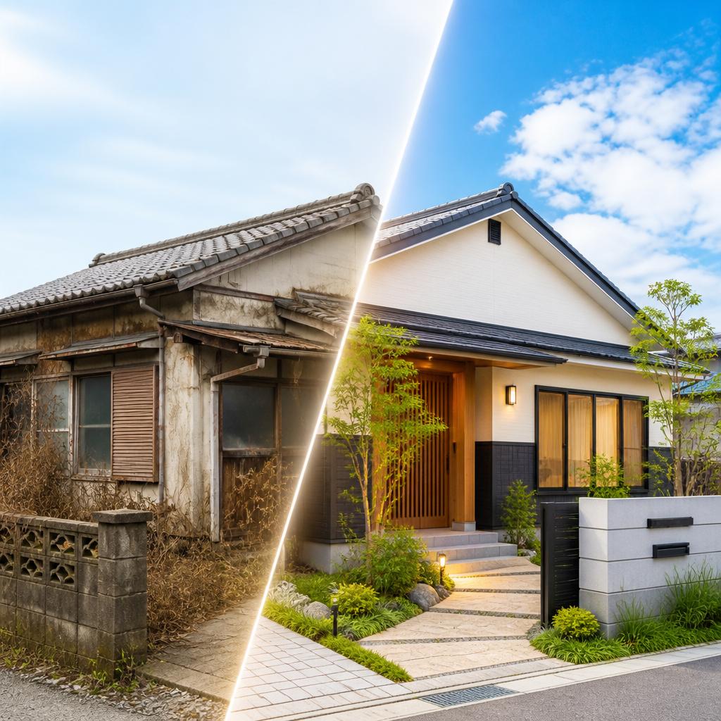 空き家や古いお家のお悩み、解決します！
